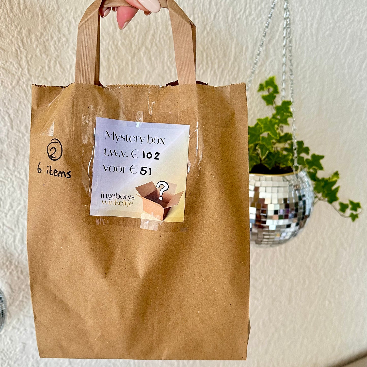 Mystery bag 50% korting