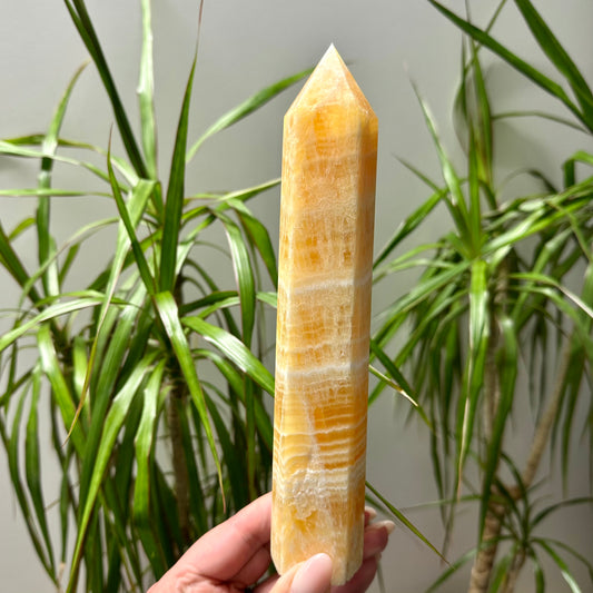 Oranje calciet toren