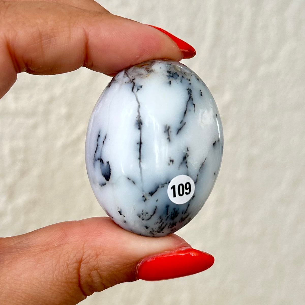 Dendriet agaat handstenen