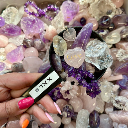 Crystal mix scoop - gouden driehoek