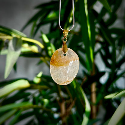 Golden healer kettinghangers - goud