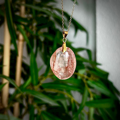 Red healer kettinghangers - goud