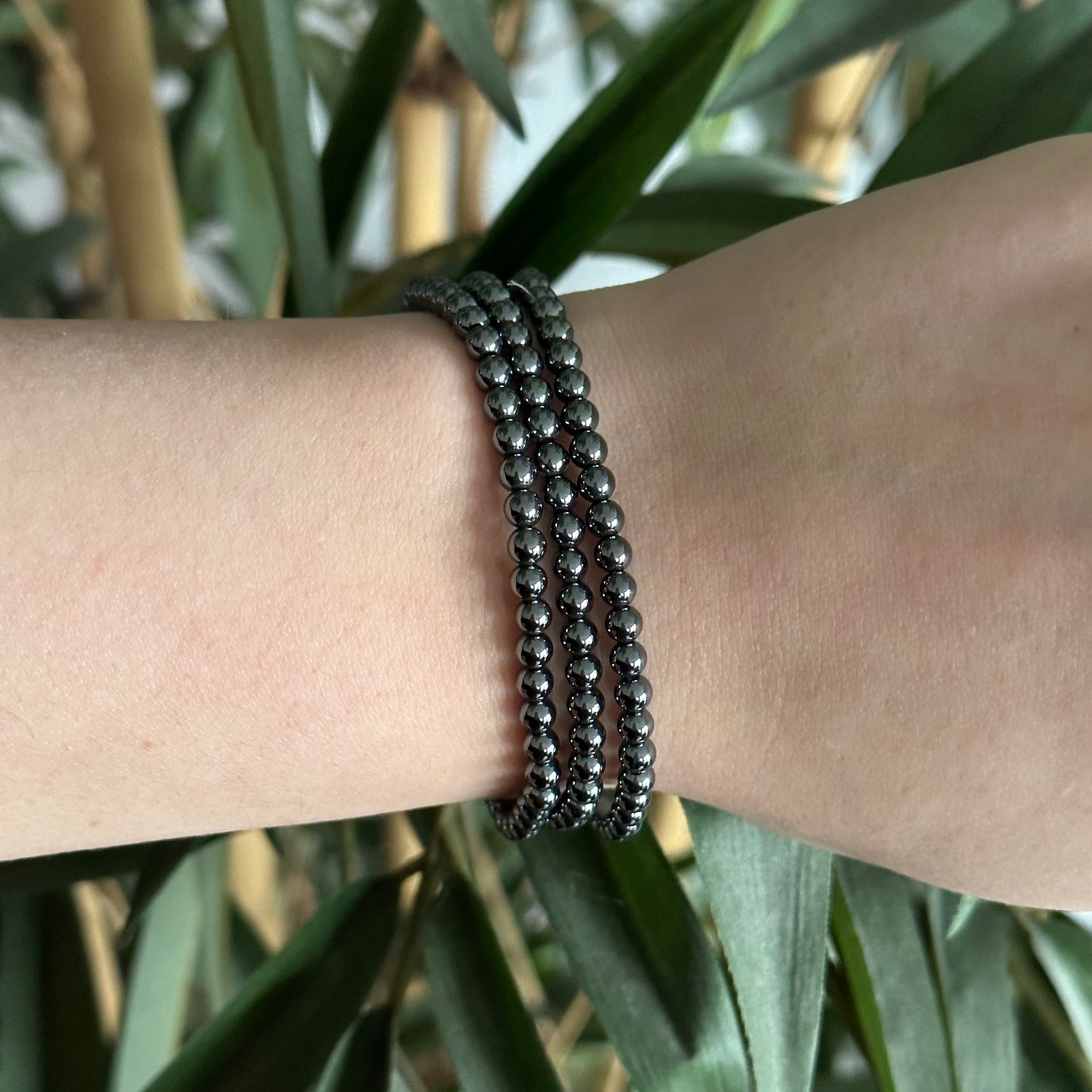 Hematiet armband