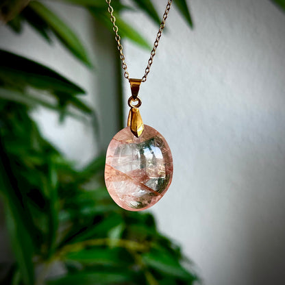 Red healer kettinghangers - goud