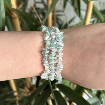 Beryl chip armband