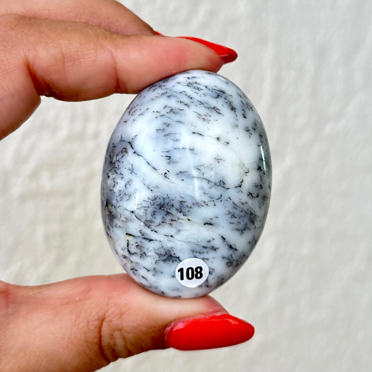 Dendriet agaat handstenen