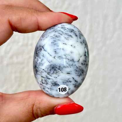 Dendriet agaat handstenen