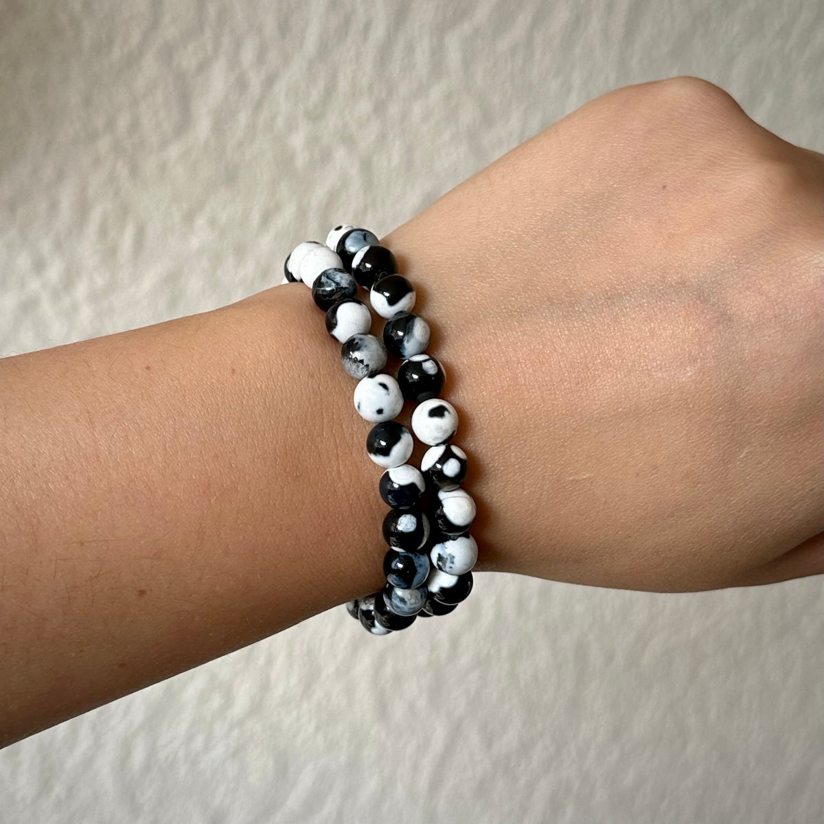 Orka agaat 8mm armband