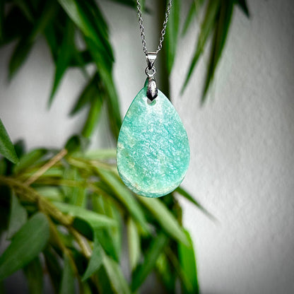 Amazoniet kettinghanger Large