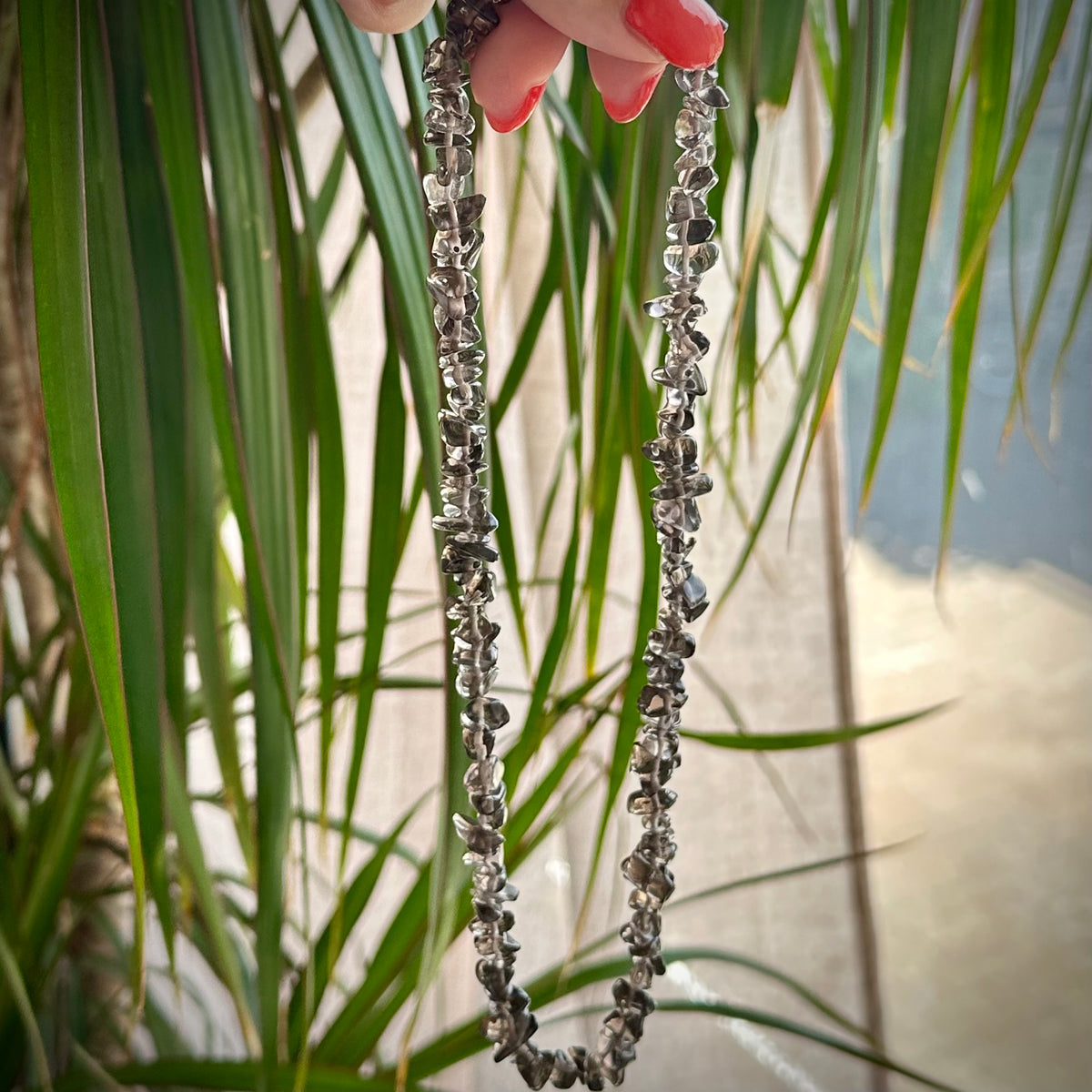 Rookkwarts split ketting