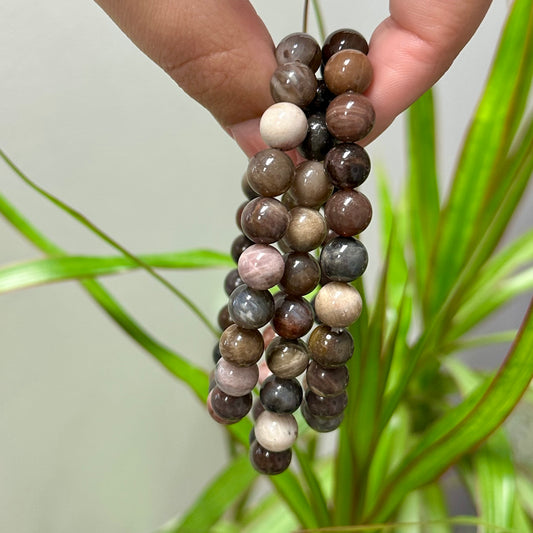 Versteend hout armband