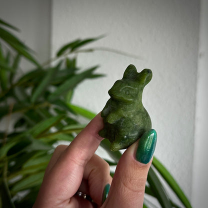 Groene jade konijn