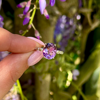 Amethist ringen 925 zilver