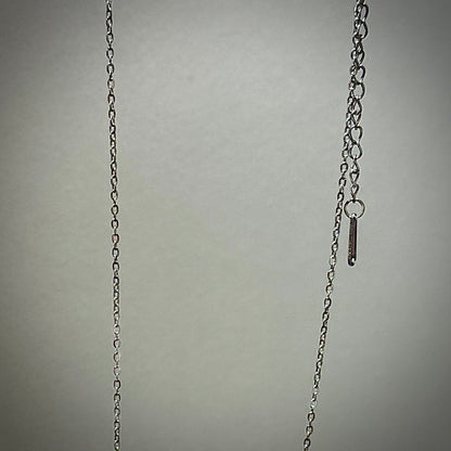 RVS ketting zilver