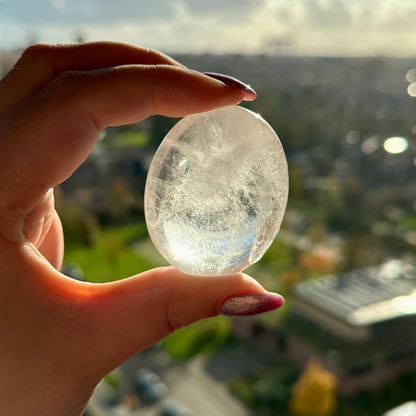 Bergkristal handsteen #480