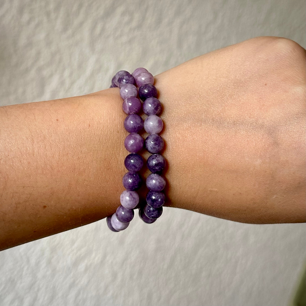Lepidoliet armband 8mm