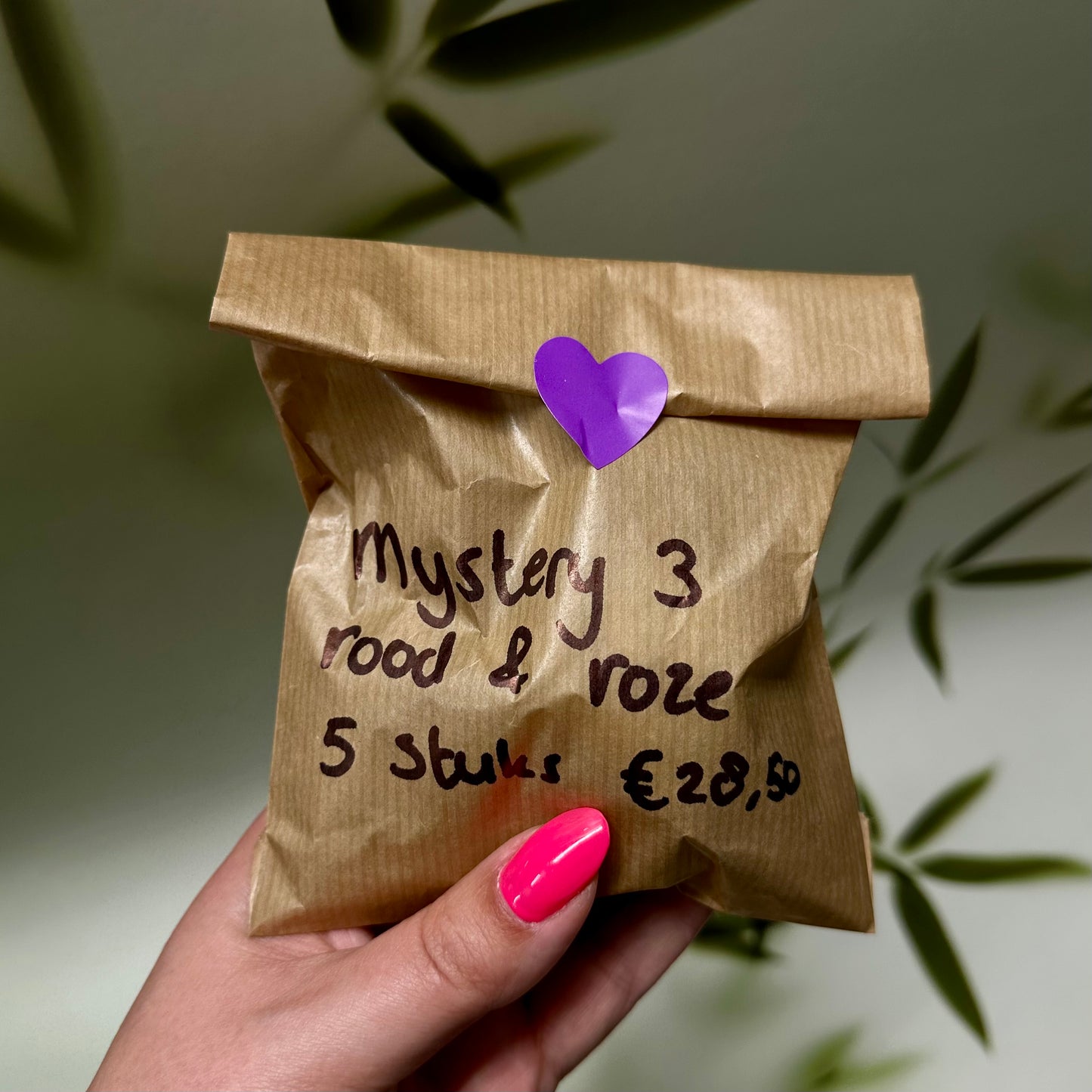 Handstenen mystery bags 50% korting