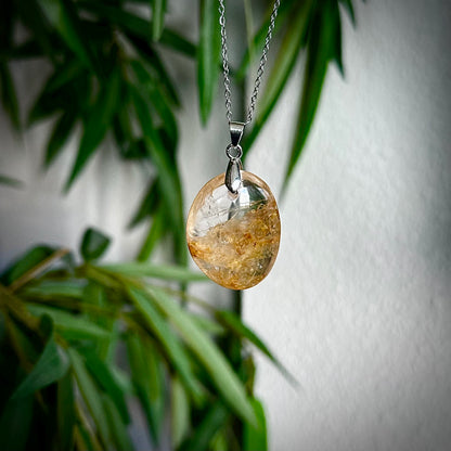 Golden healer kettinghangers - zilver