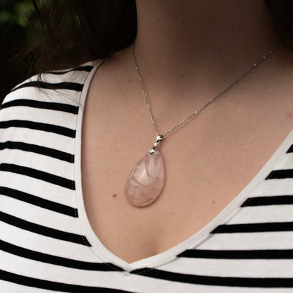 RVS ketting zilver