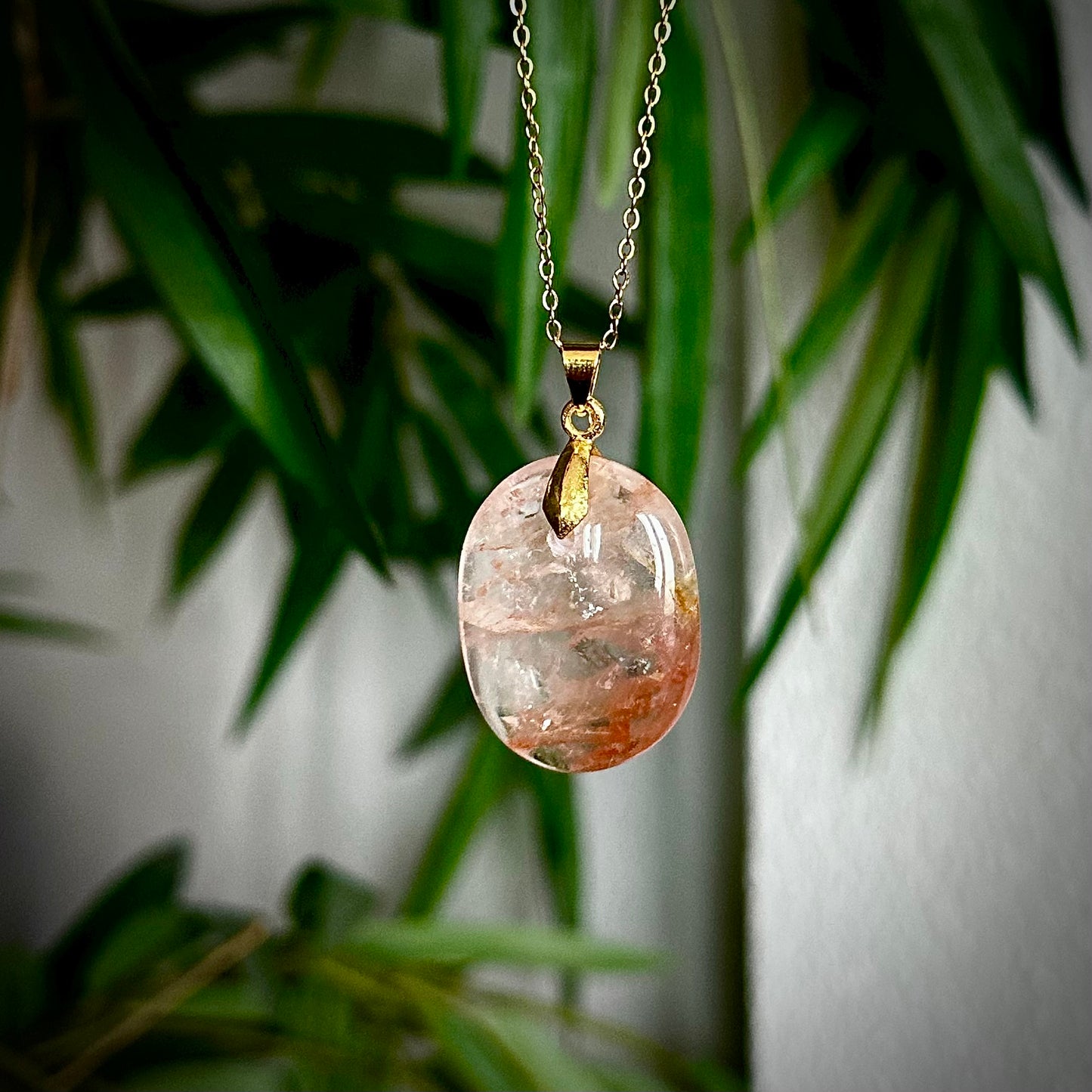 Red healer kettinghangers - goud