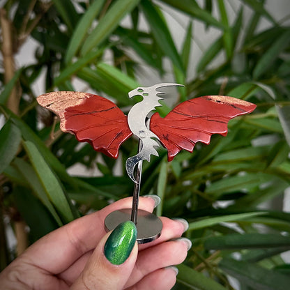 Rode jaspis draakjes