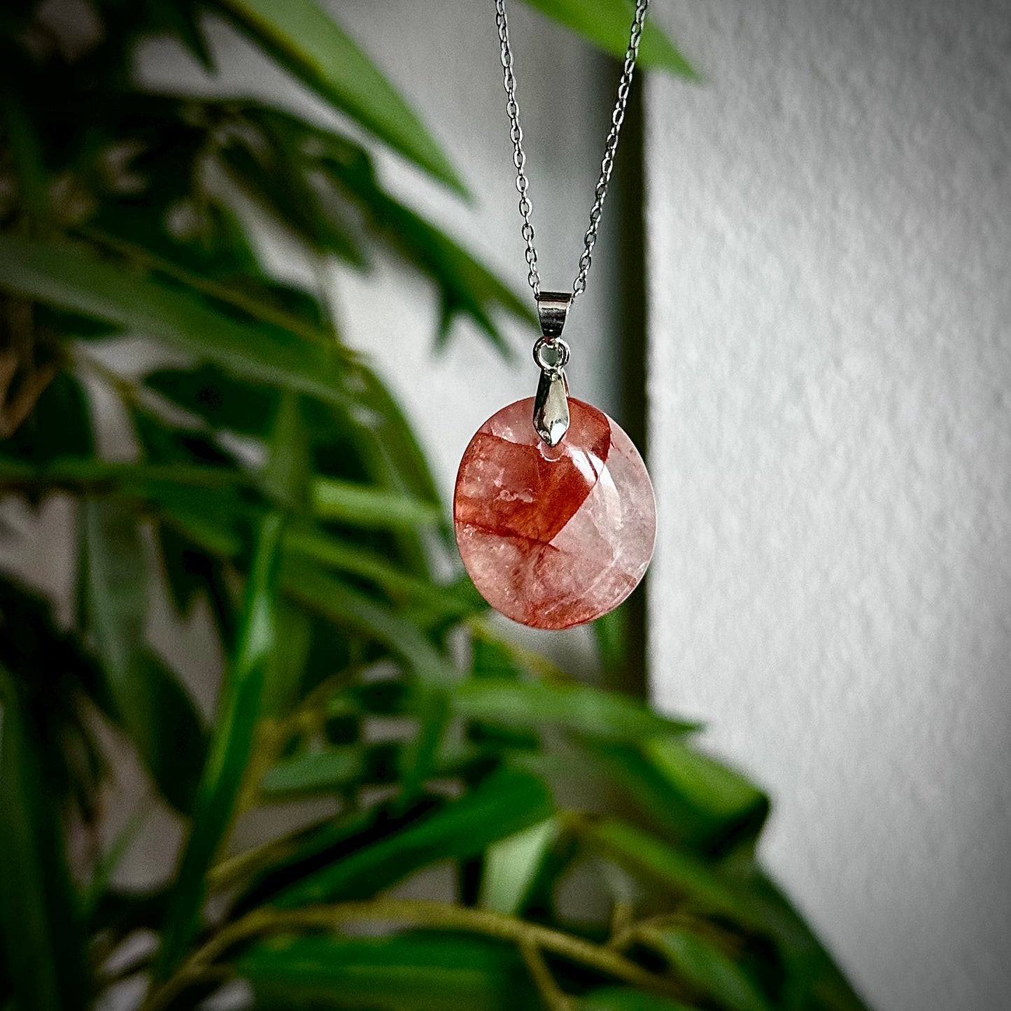 Red healer kettinghangers - zilver