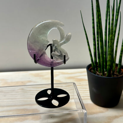 Fluoriet elfje op maan