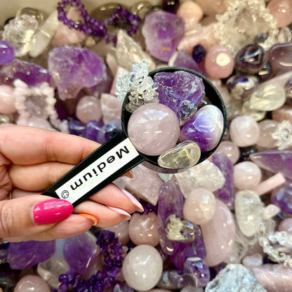 Crystal mix scoop - gouden driehoek