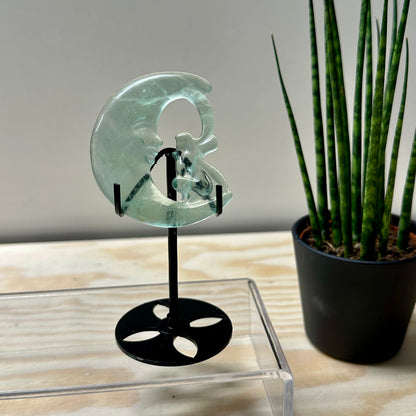 Fluoriet elfje op maan