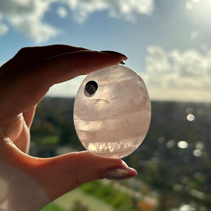 Rozenkwarts handsteen #518