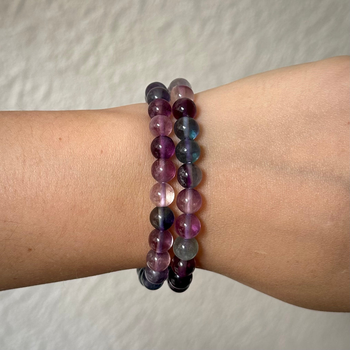 Fluoriet 8mm armband hoge kwaliteit