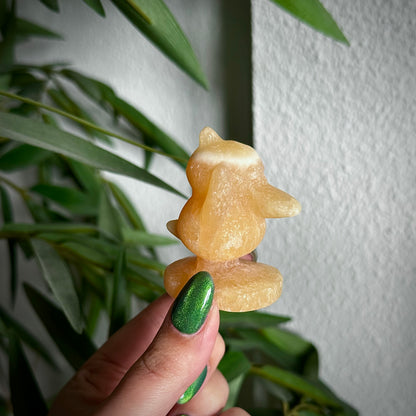 Pokémon carving - Psyduck