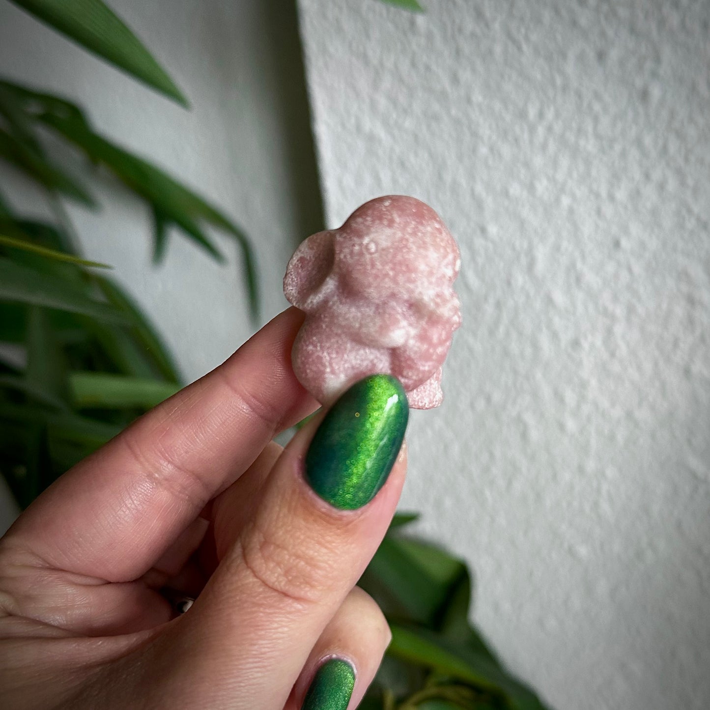 Roze Andes opaal konijntje