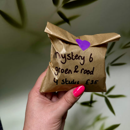 Handstenen mystery bags 50% korting