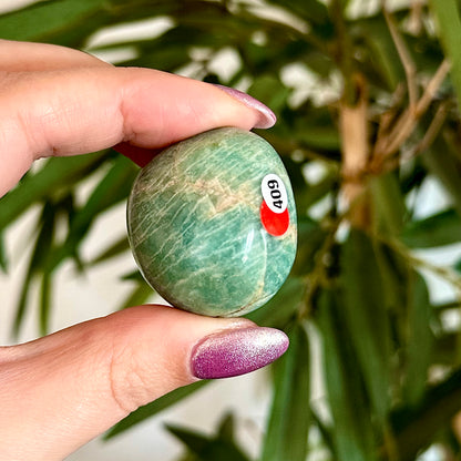 Amazoniet handsteen #409