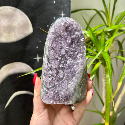 Diverse amethist clusters