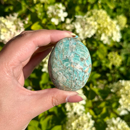 Amazoniet handsteen #207