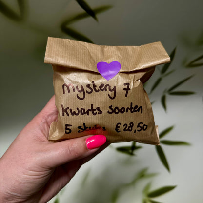 Handstenen mystery bags 50% korting