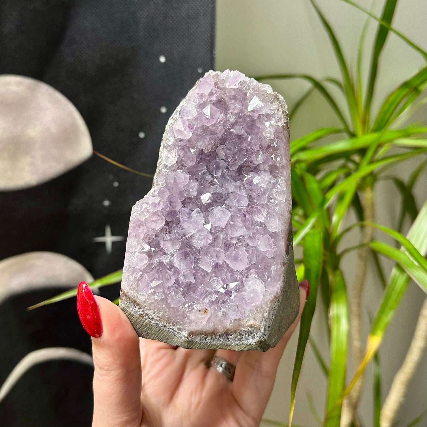 Diverse amethist clusters