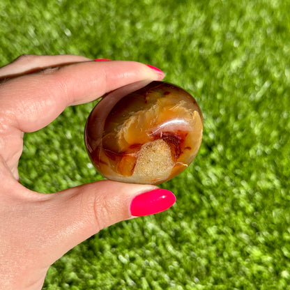 Carneool handsteen #154