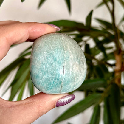 Amazoniet handsteen #395