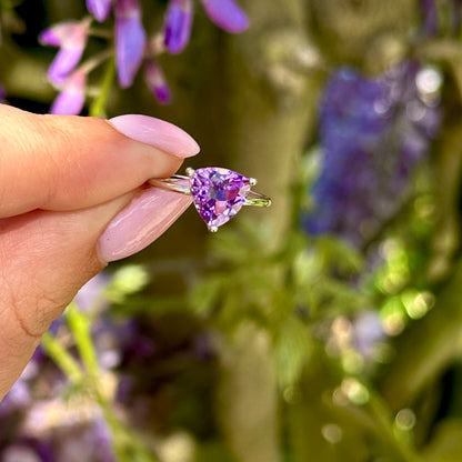 Amethist ringen 925 zilver