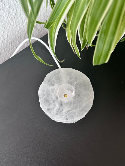 Seleniet bolhouder met lampje