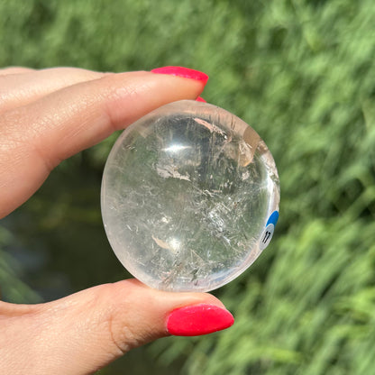 Bergkristal handsteen #17