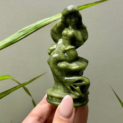 Groene jade Ariël