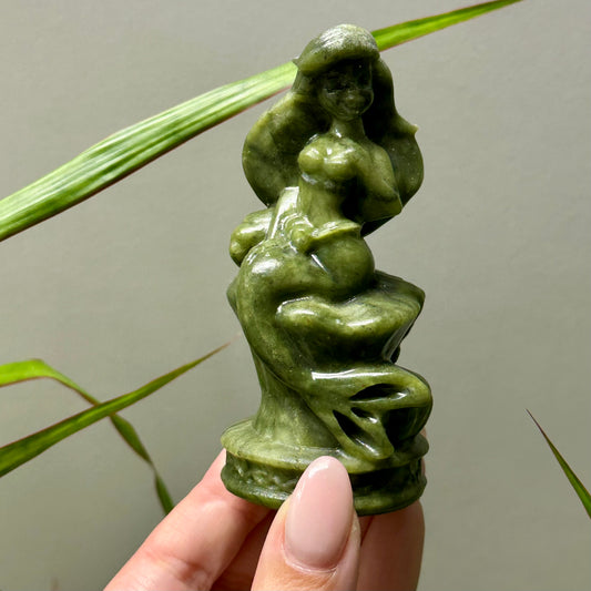 Groene jade Ariël