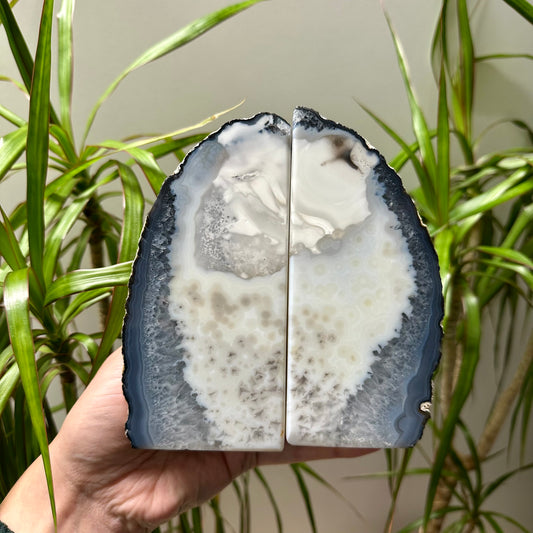 Agaat boekensteun #105