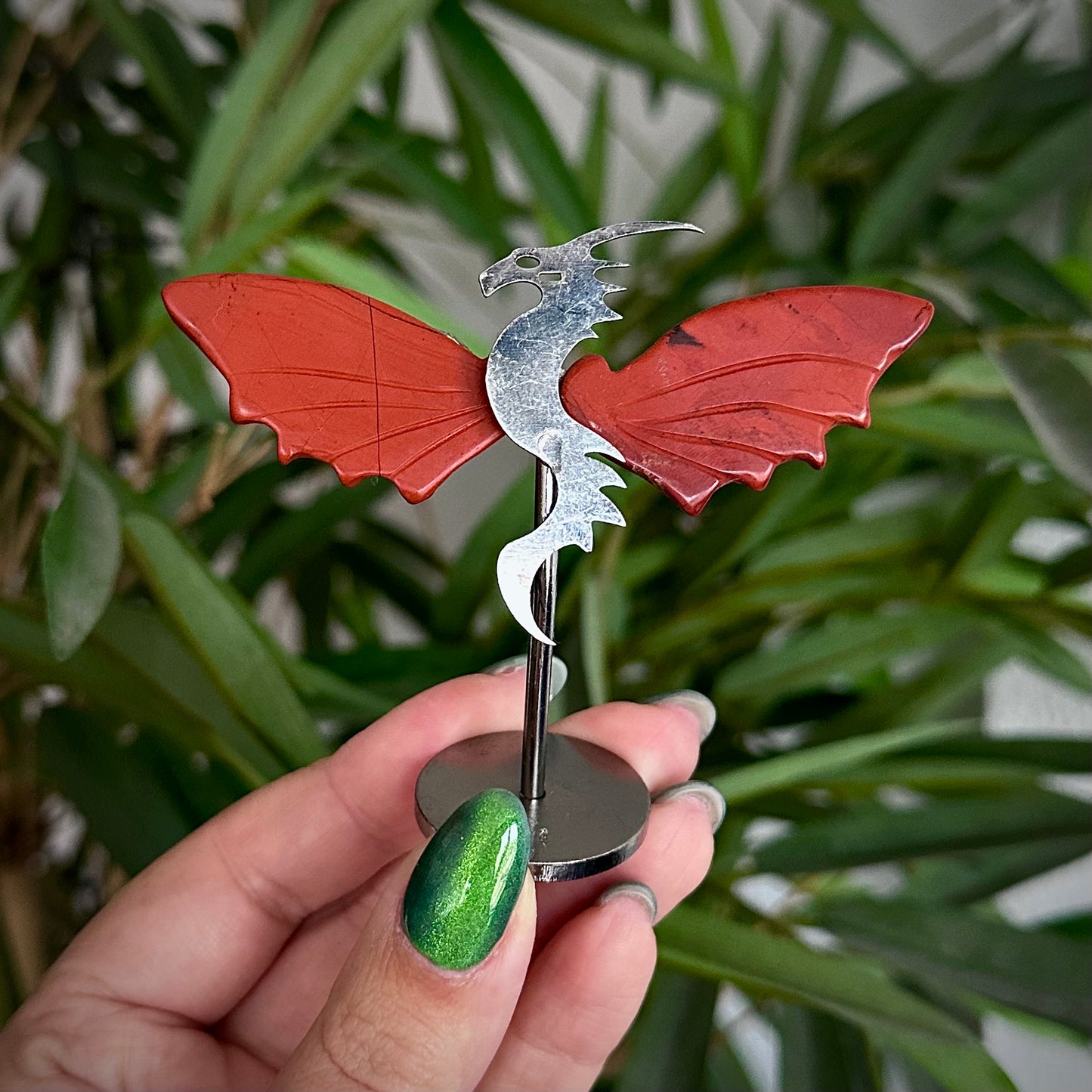 Rode jaspis draakjes