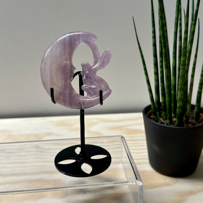 Fluoriet elfje op maan