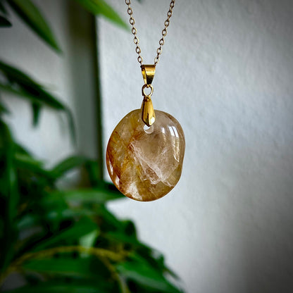 Golden healer kettinghangers - goud